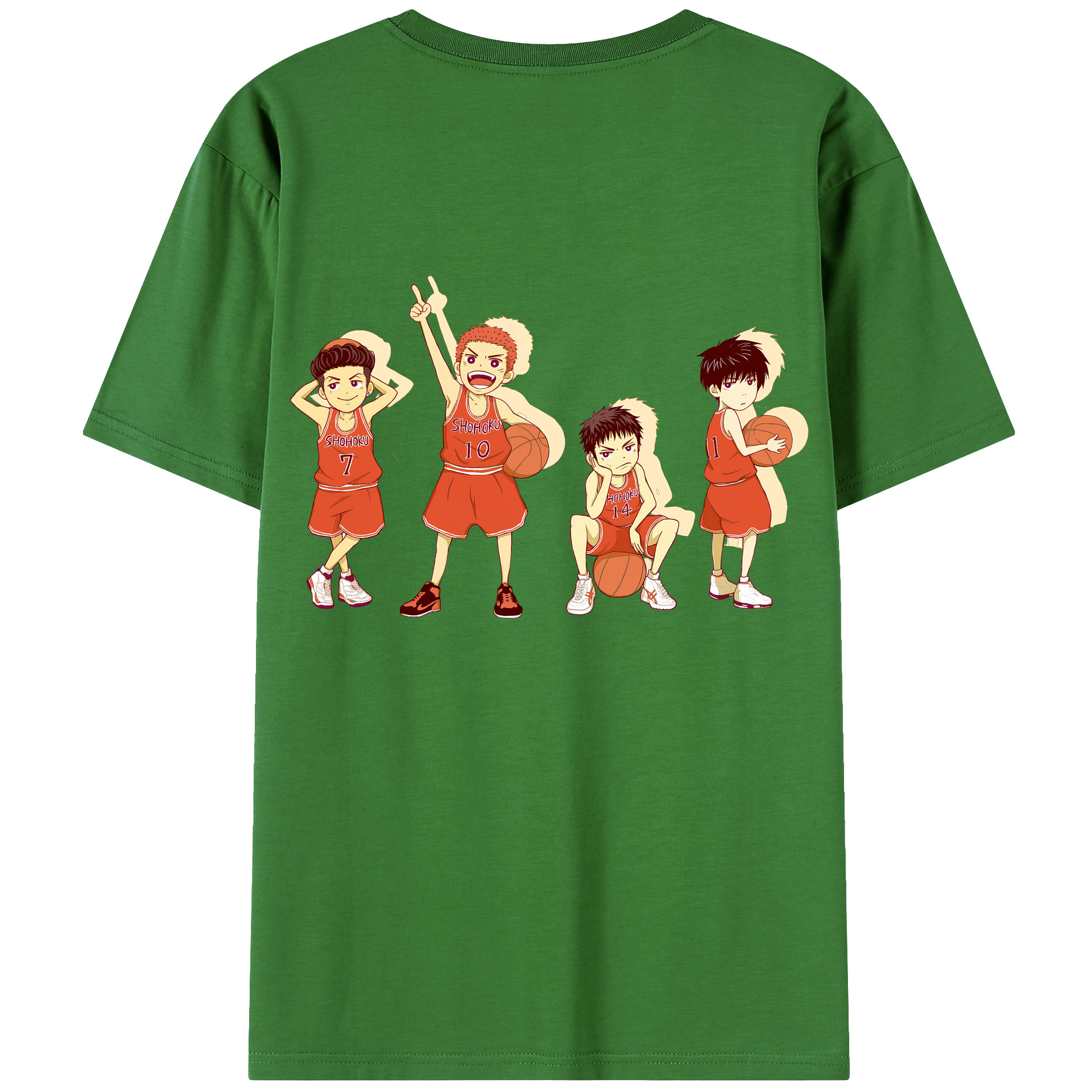 （画像用） SLAM DUNK／スラムダンク レディース半袖Tシャツ(バックプリント)